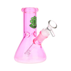 SeshGear Shorty Beaker Color Glass Water Pipe | 5.75" | 14mm F