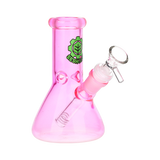 SeshGear Shorty Beaker Color Glass Water Pipe | 5.75" | 14mm F