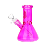 SeshGear Shorty Beaker Color Glass Water Pipe | 5.75" | 14mm F