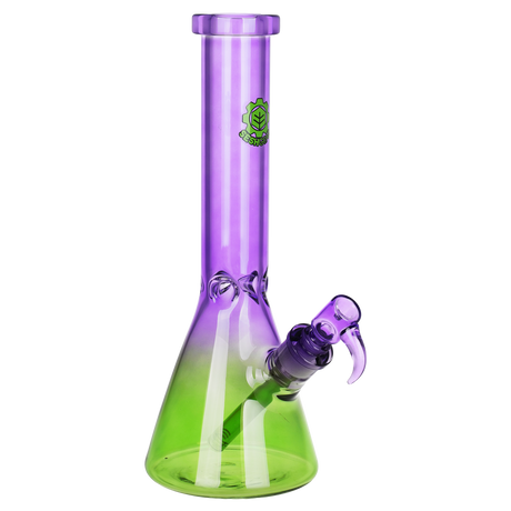 Seshgear Straight Up Beaker Glass Water Pipe | 13.75" | 14mm F | Assorted Colors | 3ct Bundle