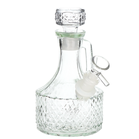 SeshGear Textured Vintage Glass Water Pipe | 6.5" | 14mm F