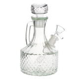 SeshGear Textured Vintage Glass Water Pipe | 6.5" | 14mm F