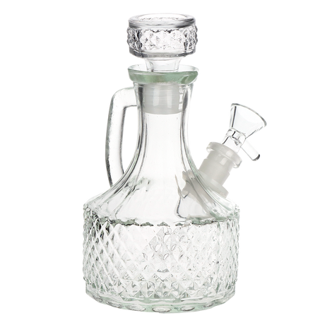 SeshGear Textured Vintage Glass Water Pipe | 6.5" | 14mm F