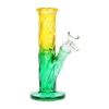 SeshGear Twist Ombre Straight Tube Glass Water Pipe | 7.75" | 14mm F