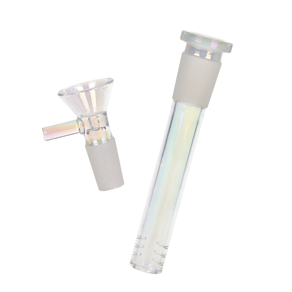 SeshGear Twist Straight Tube Glass Water Pipe | 14mm F