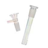 SeshGear Twist Straight Tube Glass Water Pipe | 14mm F