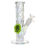 SeshGear Twist Straight Tube Glass Water Pipe | 14mm F