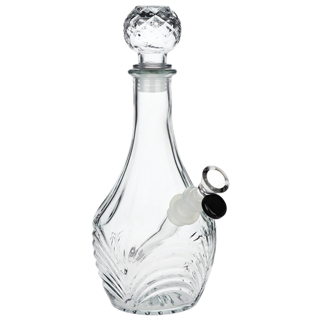 SeshGear Vintage Decanter Style Glass Water Pipe | High Stripe | 10.75" | 14mm F | Colors Vary