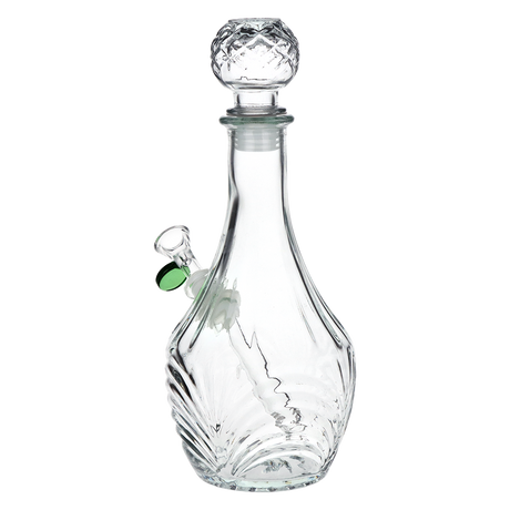 SeshGear Vintage Decanter Style Glass Water Pipe | High Stripe | 10.75" | 14mm F | Colors Vary