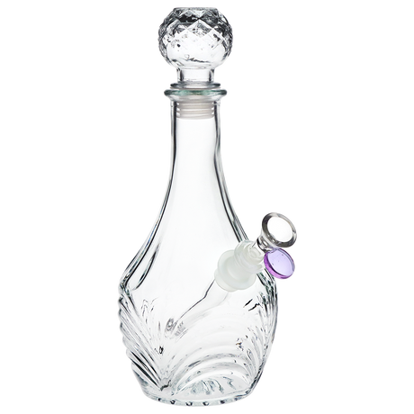 SeshGear Vintage Decanter Style Glass Water Pipe | High Stripe | 10.75" | 14mm F | Colors Vary