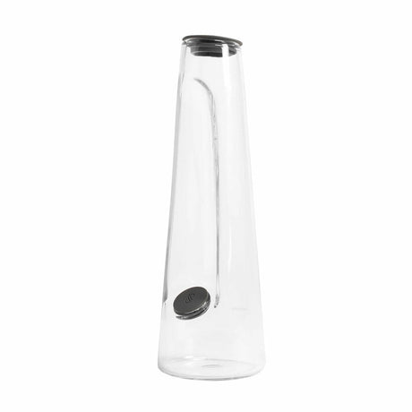 Session Goods Silicone Cleaning Caps in Gray, Portable Design for Bong Maintenance, Side View