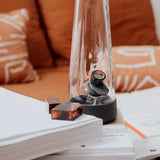 Session Goods Designer Bong | 10" Sleek Borosilicate Glass with Silicone Footer