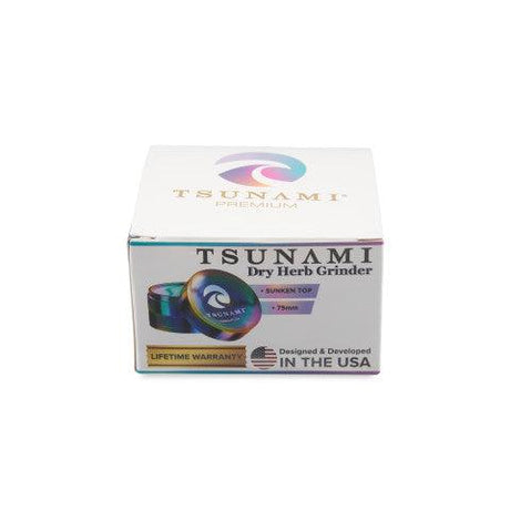 Tsunami Sunken Top 3" 4-Piece Grinder