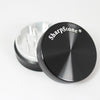 Sharpstone 2.2" Black 2 Piece Hard Top Grinder, Durable Aluminum, Portable Design