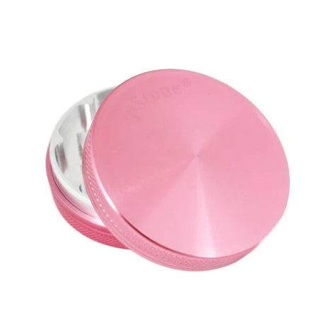 Sharpstone 2 Piece Hard Top Grinder in Pink, Compact Aluminum Design, 2.5" Ideal for Dry Herbs