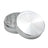 Sharpstone 2 Piece Hard Top Grinder in Silver, Compact Design, Ideal for Dry Herbs