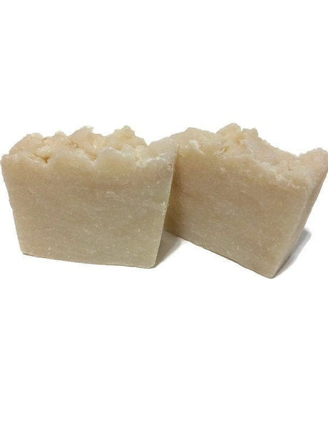 Elite Creed Natural Shea Butter Handmade Soap with CBD, angled view on white background