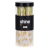 Shine 24K Gold Pre-Rolled Cones | King Size | 50pc Jar