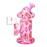 Shroom Dome Glass Dab Rig | 6.25" | 14mm F | Designs Vary