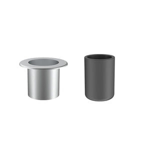 Dr. Dabber Switch SiC Induction Cup set for dab rigs, front and side view on white background
