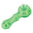DankGeek Silicone Hand Pipe in Green with Spoon Poker & Stash - Durable, Easy to Clean