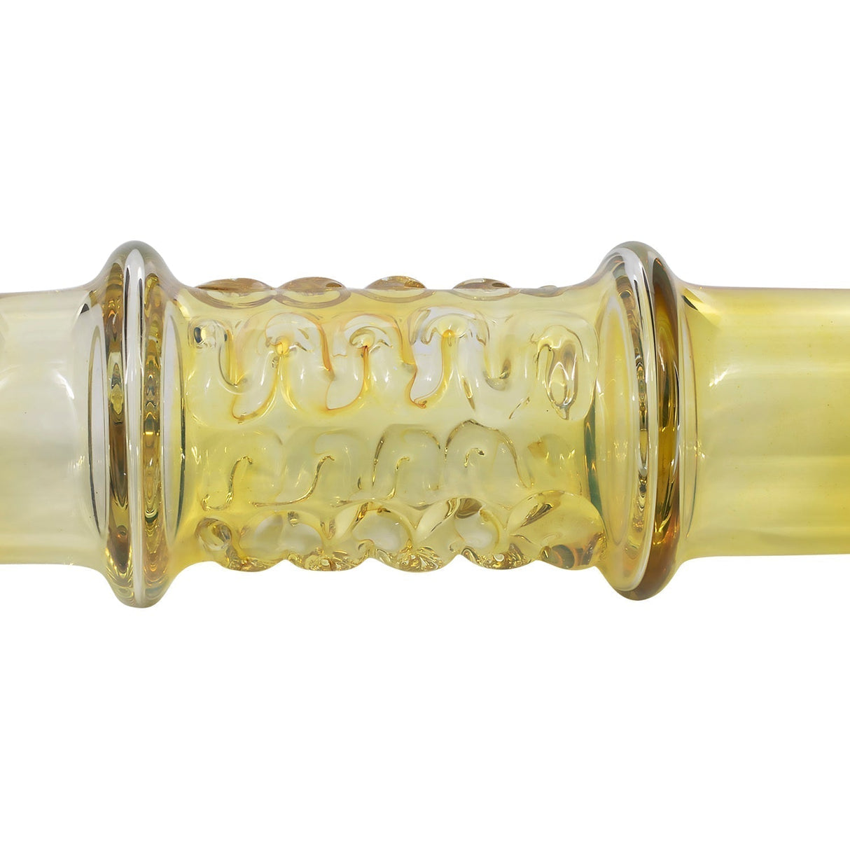LA Pipes Silver Fumed Steamroller - Compact 5" Hand Pipe with Intricate Design