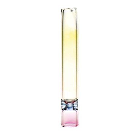 Borosilicate Glass One Hitter Pipe - 3.25" Portable Chillum - Front View