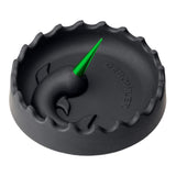 Debowler Ashtray with Spike - 5" Silicone & Aluminum - Durable, Easy to Clean