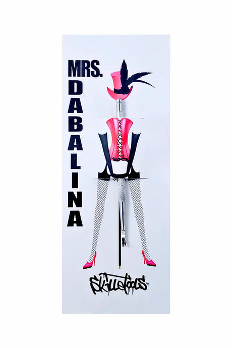 Skilletools Mrs. Dab Dab Tool, silver steel, 5" length, for concentrates and dab rigs