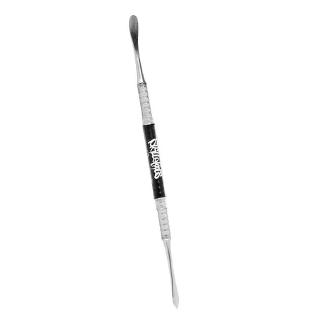 Skilletools Classic Series Metal Dab Tool, 6" steel, portable design for dab rigs, front view on white