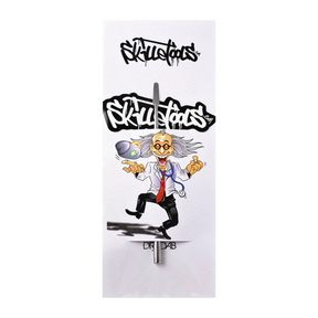 Skilletools Dr. Dab Metal Dab Tool with cartoon branding, front view on white background