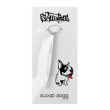Skilletools Classic Series MINI Dab Tool, silver, compact size, with dog graphic