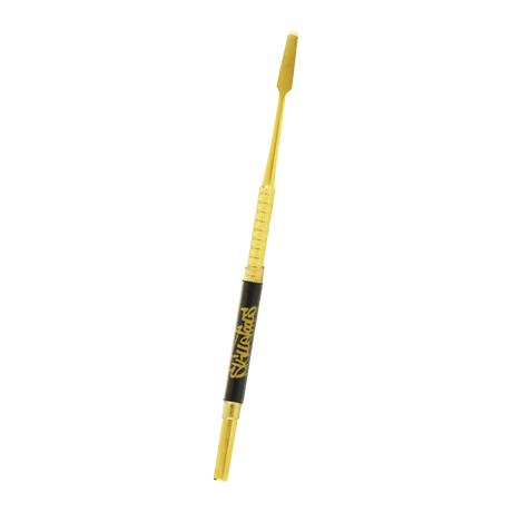 Skilletools Gold Series 6" Metal Dab Tool for Concentrates - Angled Side View