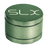 SLX Ceramic Coated 2.2" Pocket Grinder in Green, Compact 4-Part Design, for Dry Herbs