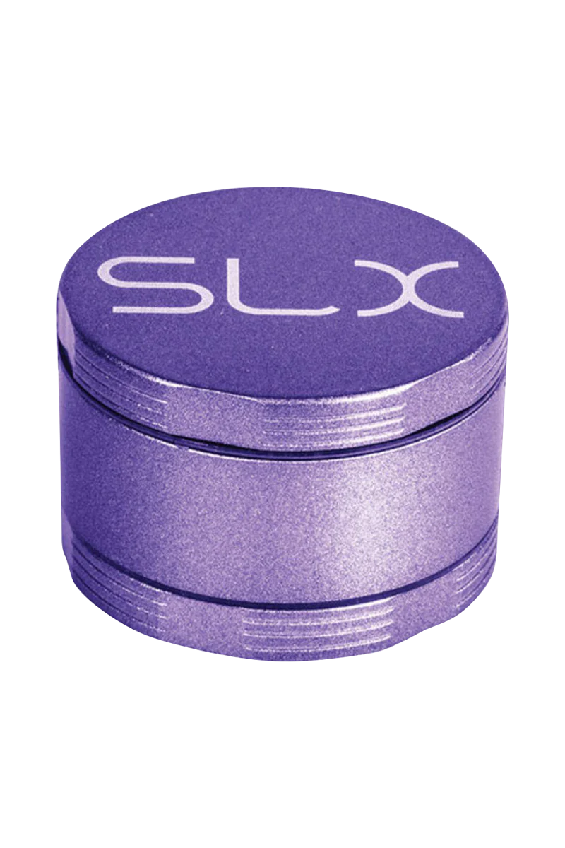 SLX Ceramic Coated 2.2" Pocket Grinder in Purple, Compact 4-Part Design for Dry Herbs