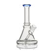 PILOT DIARY 7'' Glass Beaker Base Bong in Blue with Clear Bowl and Downstem