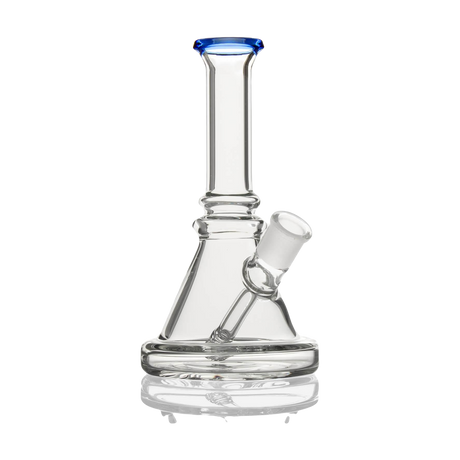 PILOT DIARY 7'' Glass Beaker Base Bong in Blue with Clear Bowl and Downstem