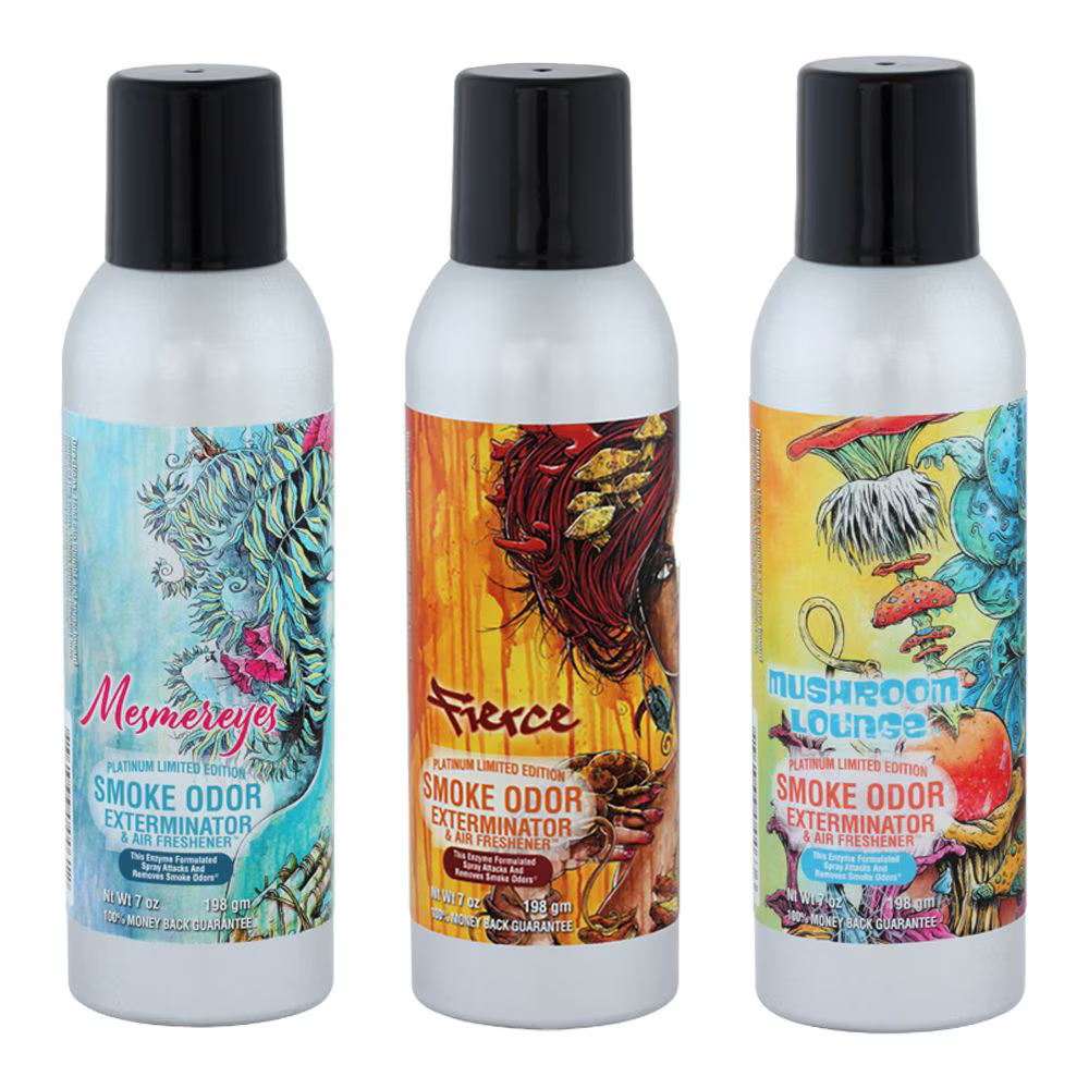 Smoke Odor Exterminator & Air Freshener Spray | Sean Dietrich Assortment | 7oz | 12ct Box