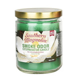 Smoke Odor Exterminator Candle, 13oz, Floral Mix, Southern Magnolia, Front View