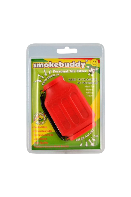 Smokebuddy Junior in Red - Personal Air Filter - Compact and Odor Eliminating