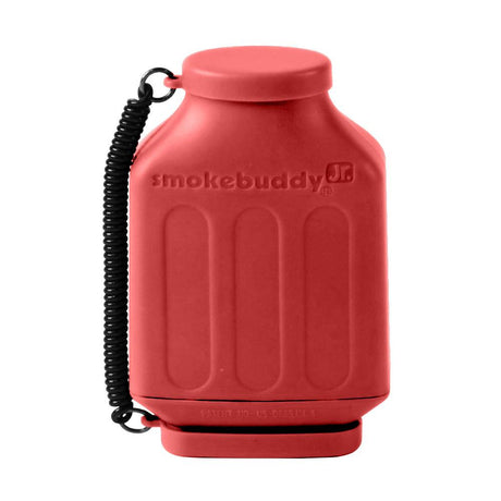 Smokebuddy Junior Personal Air Filter in Red, Compact Design with Keychain, Front View