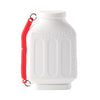 Smokebuddy Junior White Personal Air Filter with Red Keychain - Front View