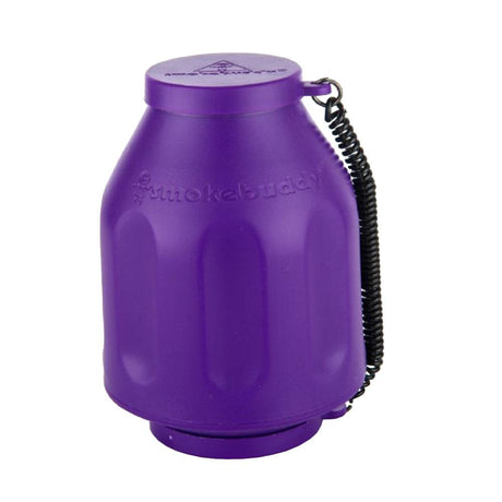 Smokebuddy Original Personal Air Filter in Purple, Compact Design with Keychain, Front View