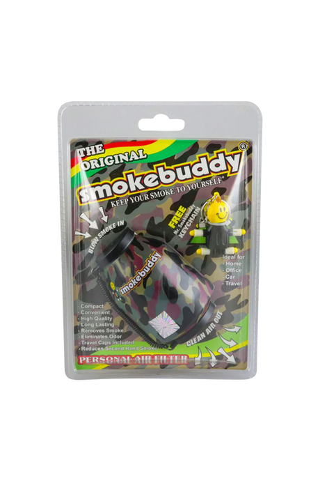 Smokebuddy Original Personal Air Filter in Camo Design - Compact & Odor Eliminating