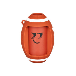 SmokeFiends Blitz Football-Shaped Air Filter, Eco-Friendly, Front View on White Background