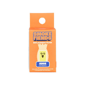 SmokeFiends Juice The Pineapple Biodegradable Replacement Filter Packaging Front View