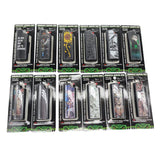 Smokezilla Magnetic Lighter Cases 12pc Display, Secure & Stylish, Various Designs, Top View
