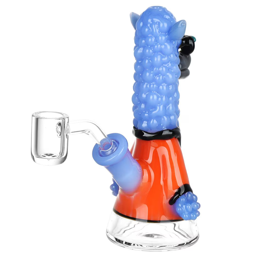 Smokin' Llama Glass Dab Rig | 6" | 14mm F | Colors Vary