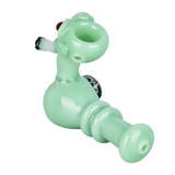 Smoking Alien Glass Hand Pipe | 5"