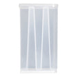 Smosi MBox5 Pre-Roll Case, Front View, Clear Plastic, Compact and Portable Design, 8pc Display